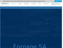 Tablet Screenshot of fornage.com